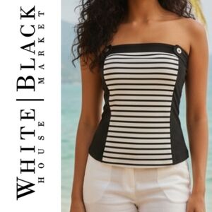 🌞WHBM Striped Tube top🌞